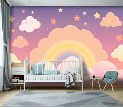 Tranh dán tường 3D trang trí phòng bé TDT1631