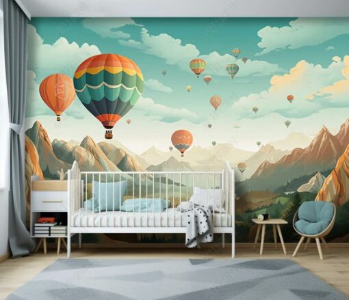 Tranh dán tường 3D trang trí phòng bé TDT1634