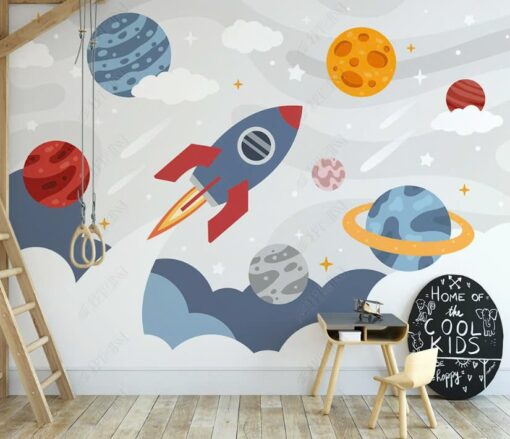 Tranh dán tường 3D trang trí phòng bé TDT1694