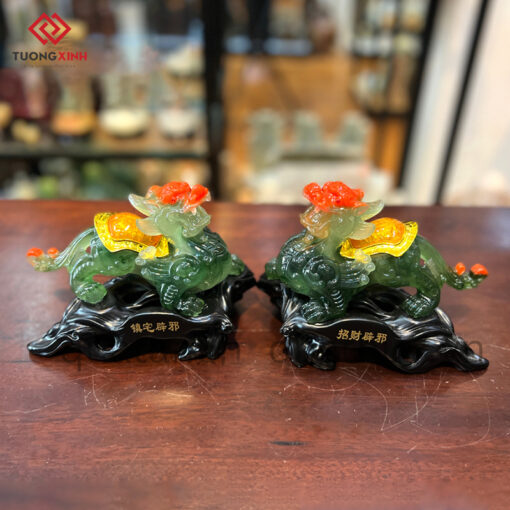 Cặp tỳ hưu phong thủy tài lộc may mắn DPT175