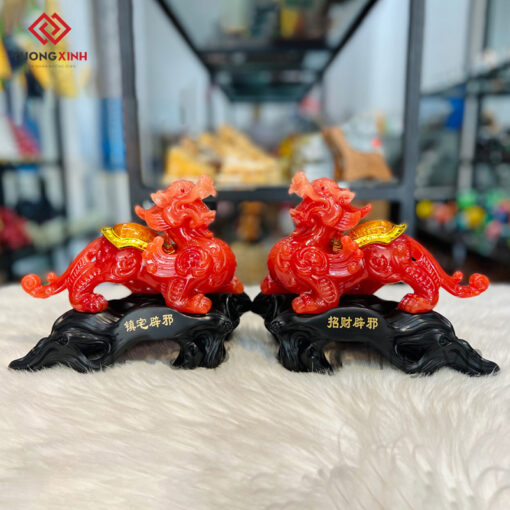 Cặp tỳ hưu phong thủy tài lộc may mắn DPT174