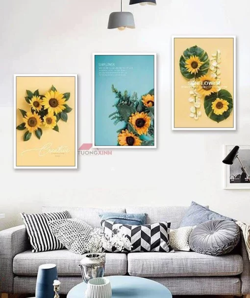 Tranh treo tường hoa hướng dương SCA4574