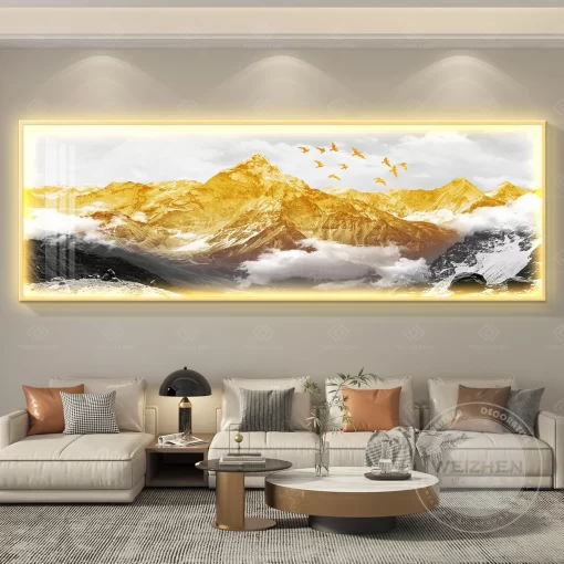 Tranh LED phong cảnh nghệ thuật trang trí LD527