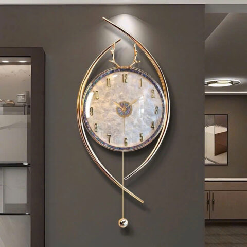 Đồng hồ treo tường decor trang trí cao cấp DHA628