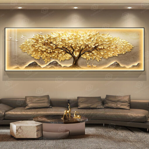 Tranh LED phong cảnh nghệ thuật trang trí LD540