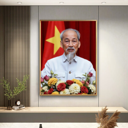 Tranh treo tường Bác Hồ Chí Minh BH36