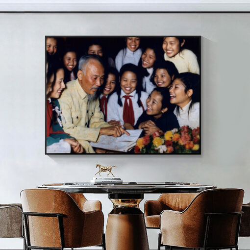 Tranh treo tường Bác Hồ Chí Minh BH34