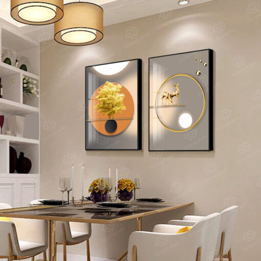 Tranh 3D nghệ thuật trang trí phòng ăn TG4721