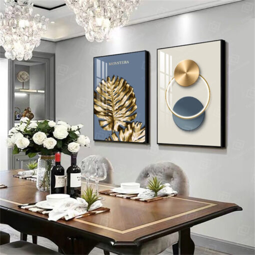 Tranh chiếc lá 3D nghệ thuật trang trí phòng ăn TG4707