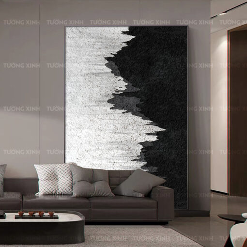 Tranh bãi biển trừu tượng nghệ thuật TG4756