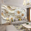 tranh dán tường hoa nghệ thuật 3D (1)