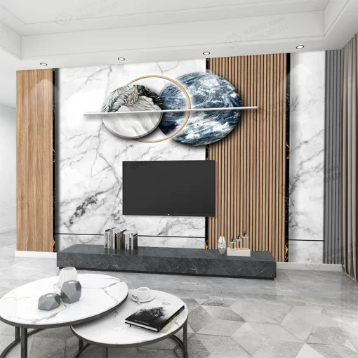 Tranh dán tường 3D nghệ thuật hiện đại TDT2524