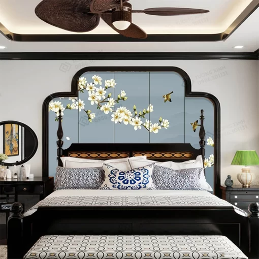 Tranh dán tường phong cách indochine TDT2474