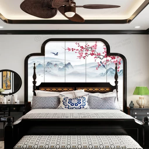 Tranh dán tường phong cách indochine TDT2475