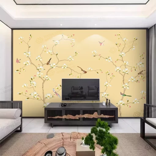 Tranh dán tường phong cách indochine TDT2317