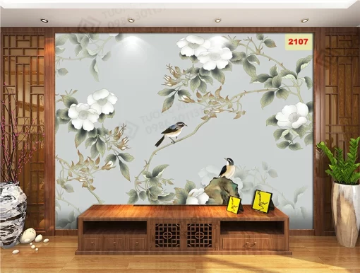 Tranh dán tường phong cách indochine TDT2276