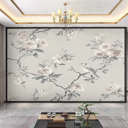 Tranh dán tường phong cách indochine TDT2367