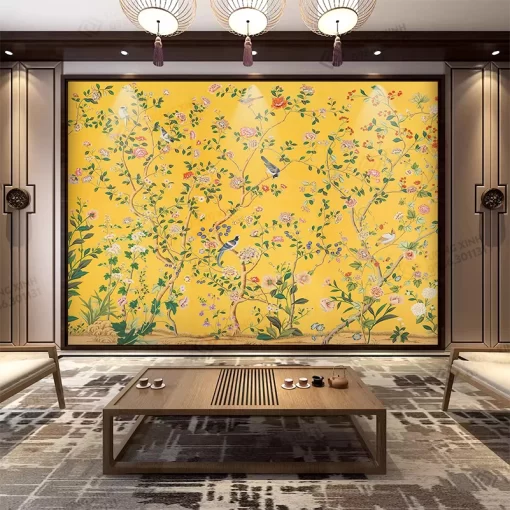 Tranh dán tường phong cách indochine TDT2380