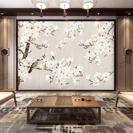 Tranh dán tường phong cách indochine TDT2385