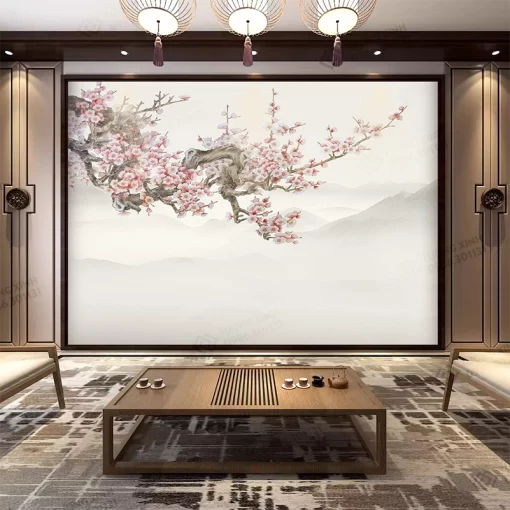 Tranh dán tường phong cách indochine TDT2388