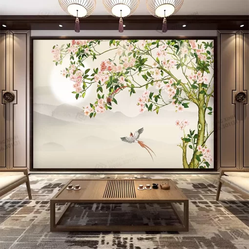 Tranh dán tường phong cách indochine TDT2392