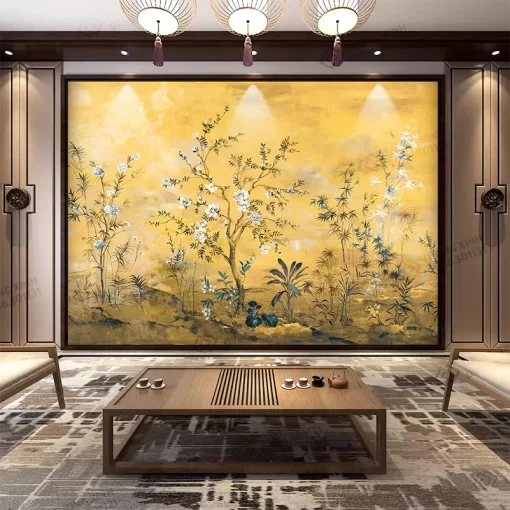 Tranh dán tường phong cách indochine TDT2441