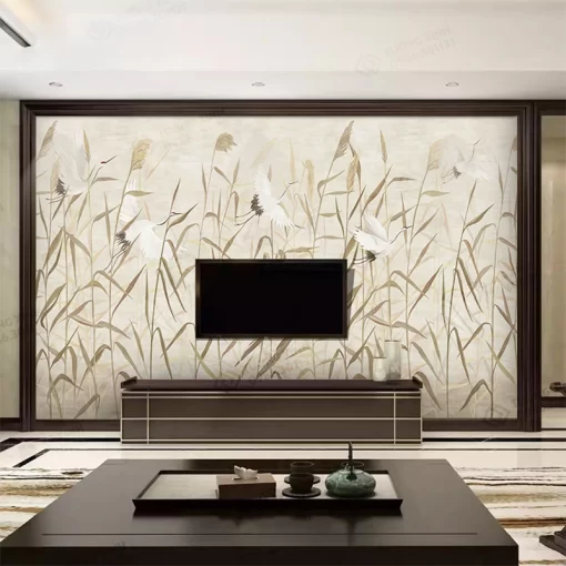 Tranh dán tường phong cách indochine TDT2445