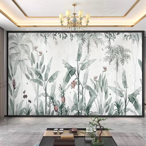 Tranh dán tường phong cách indochine TDT2459