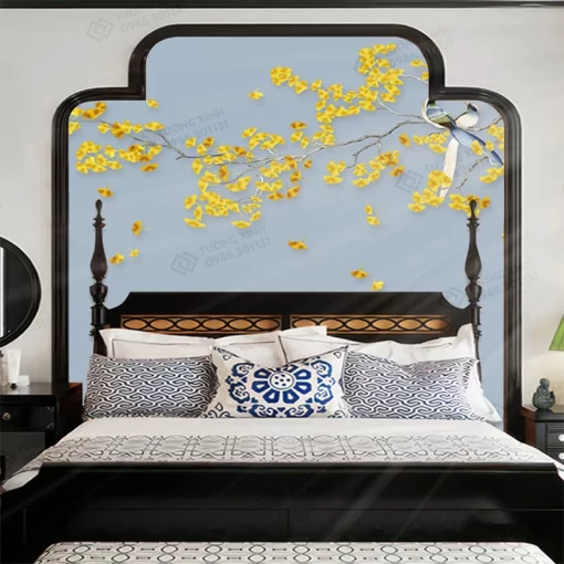 Tranh dán tường phong cách indochine TDT2472