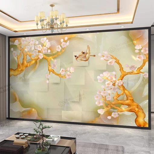 Tranh dán tường phong cách indochine TDT2280