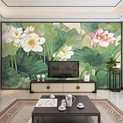 Tranh dán tường phong cách indochine TDT2323