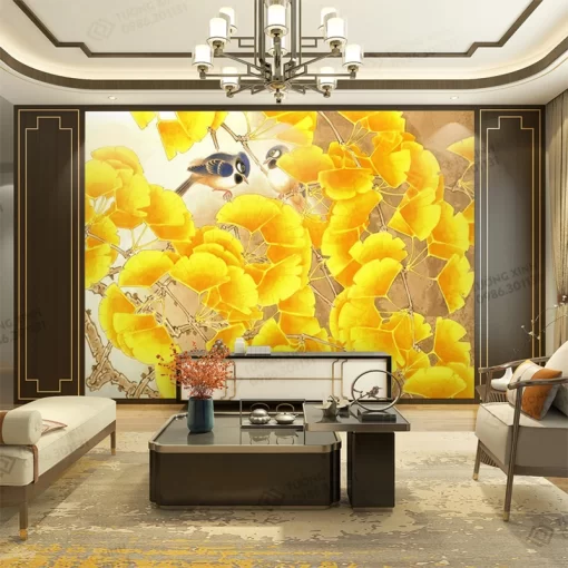 Tranh dán tường phong cách indochine TDT2325