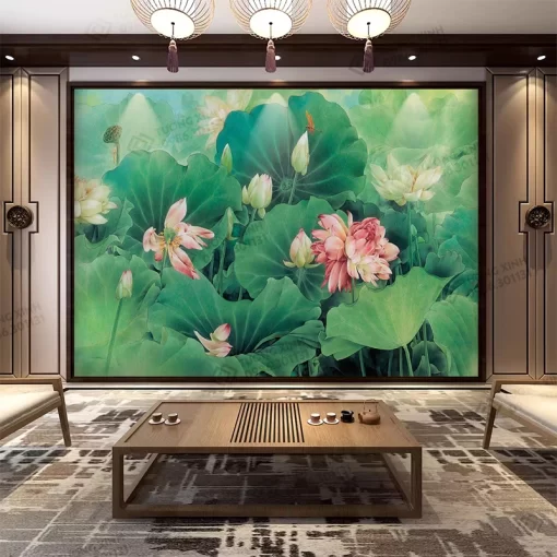 Tranh dán tường phong cách indochine TDT2331