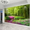 tranh dán tường phong cảnh 3D khổ lớn (1)