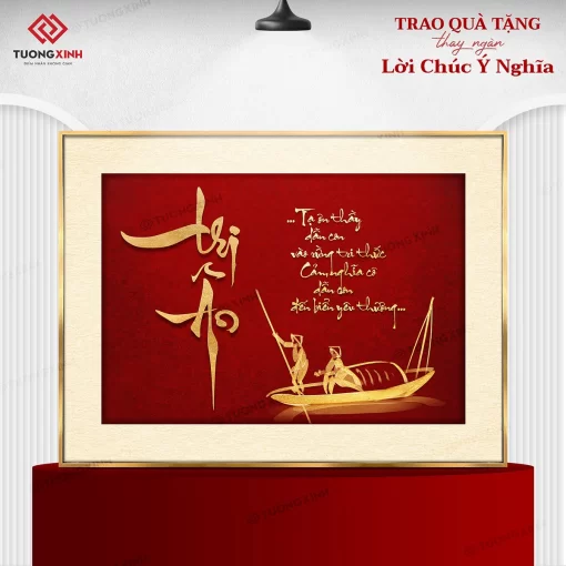 tranh tráng gương Thư Pháp (6)