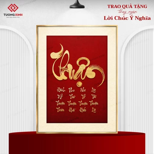 tranh tráng gương Thư Pháp (7)