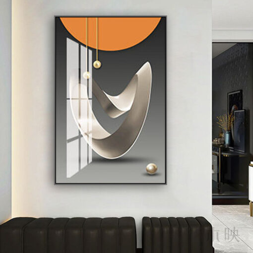 Tranh tráng gương trừu tượng hiện đại TG4988S