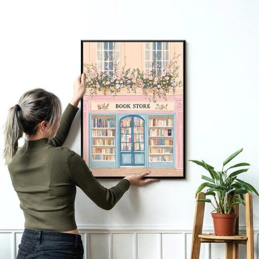 Tranh treo tường trang trí phòng đọc sách TG5113S