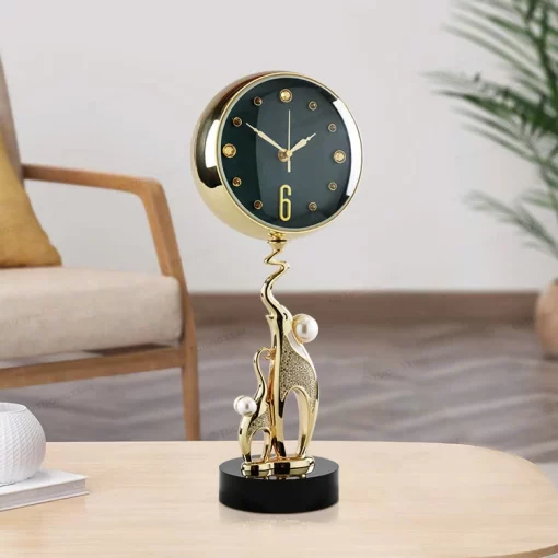 Đồng hồ để bàn cao cấp trang trí nội thất DHA638