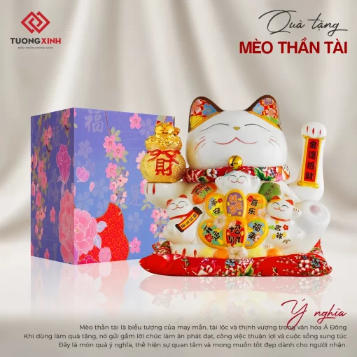 Quà tặng doanh nghiệp Mèo thần tài MQT03