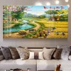 Tranh đồng quê, tranh làng quê việt nam (100)