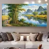 Tranh đồng quê, tranh làng quê việt nam (22)