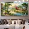 Tranh treo tường phong cảnh làng quê Việt Nam TG5187