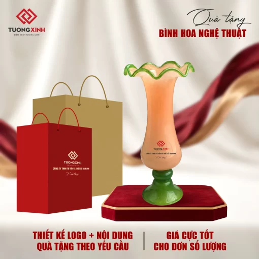 Bình hoa thuỷ tinh quà tặng sự kiện sang trọng ý nghĩa GSQ15