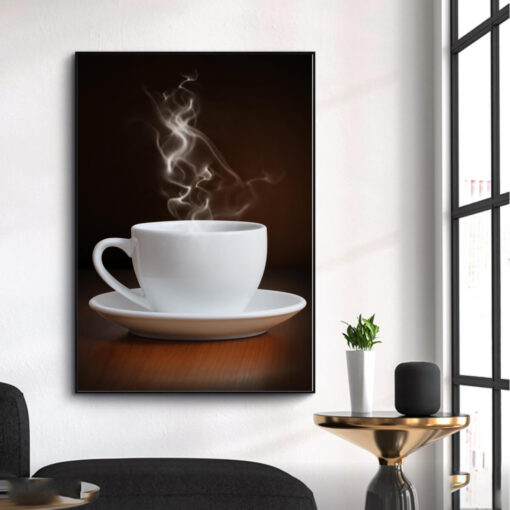 Tranh treo tường tráng gương 37 Tranh treo tường trang trí quán cà phê TG5348