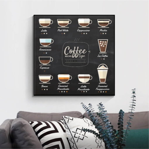 Tranh treo tường trang trí quán cà phê TG5361