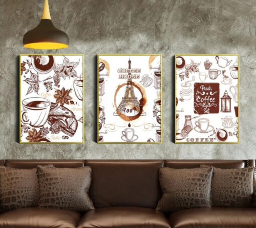 Tranh treo tường trang trí quán cà phê TG5353