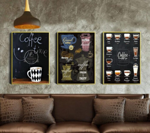 Tranh treo tường trang trí quán cà phê TG5354