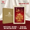 Tranh tráng gương Thư Pháp, quà tặng in logo ý nghĩa sang trọng TQT56