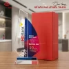 Biểu trưng pha lê, kỷ niệm chương pha lê, quà tặng khách hàng sang trọng ý nghĩa BTQ47